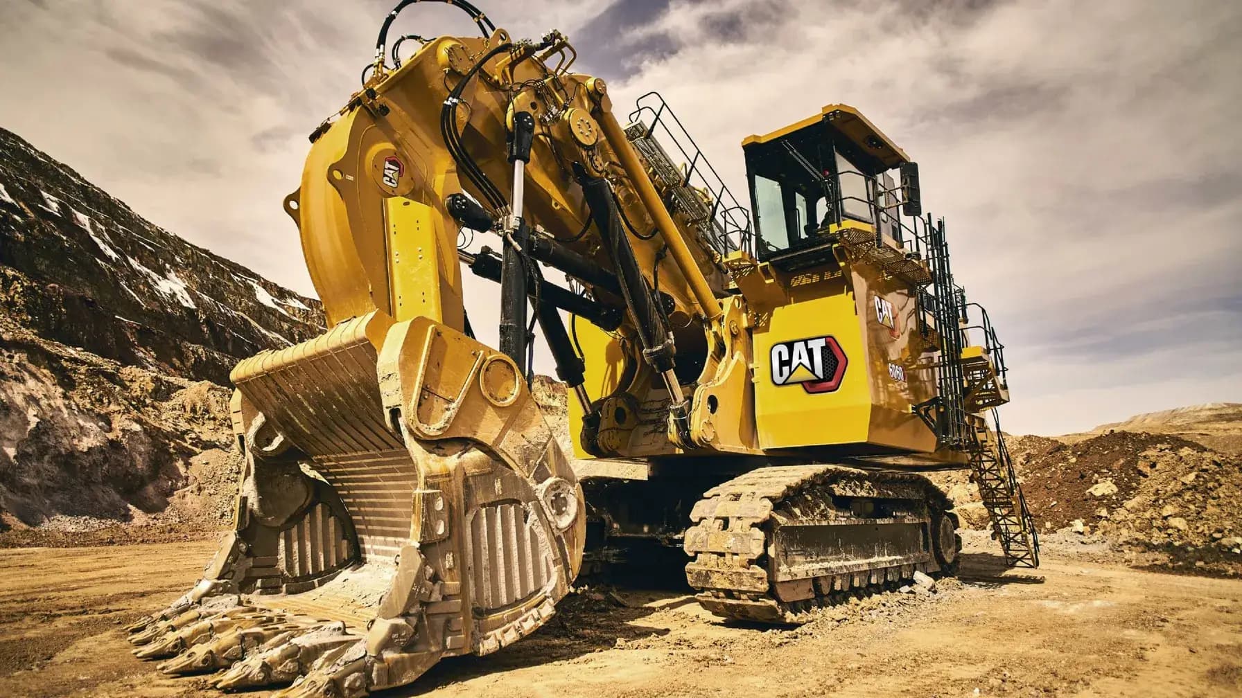 Heavy machinery ready for demanding work